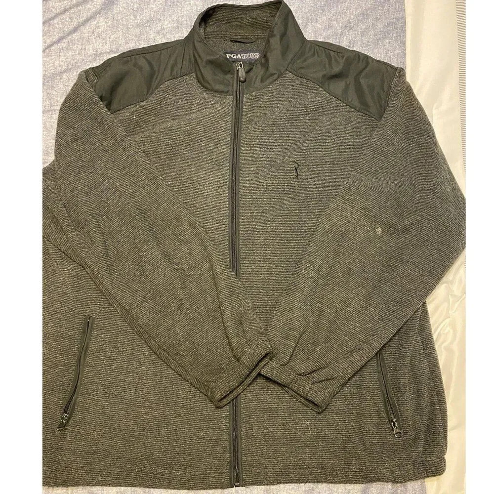 MENS PGA TOUR FULL ZIP JACKET SIZE XL PERFECT CONDITION